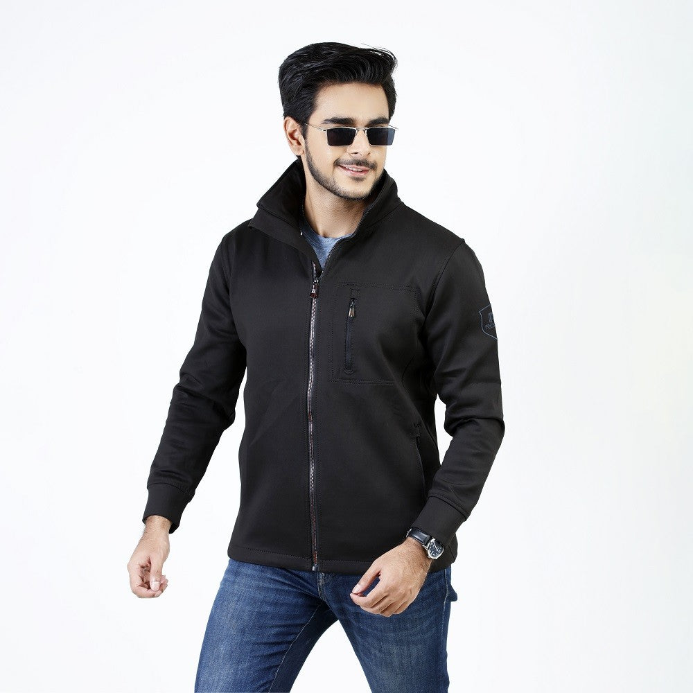 China Winter Jacket Navy-3855