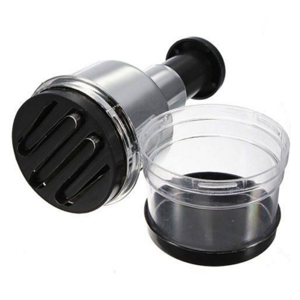 Stainless Steel Garlic Press, Suitable For Pressing Garlic, Vegetables, Onions, Nuts - Easy To Use