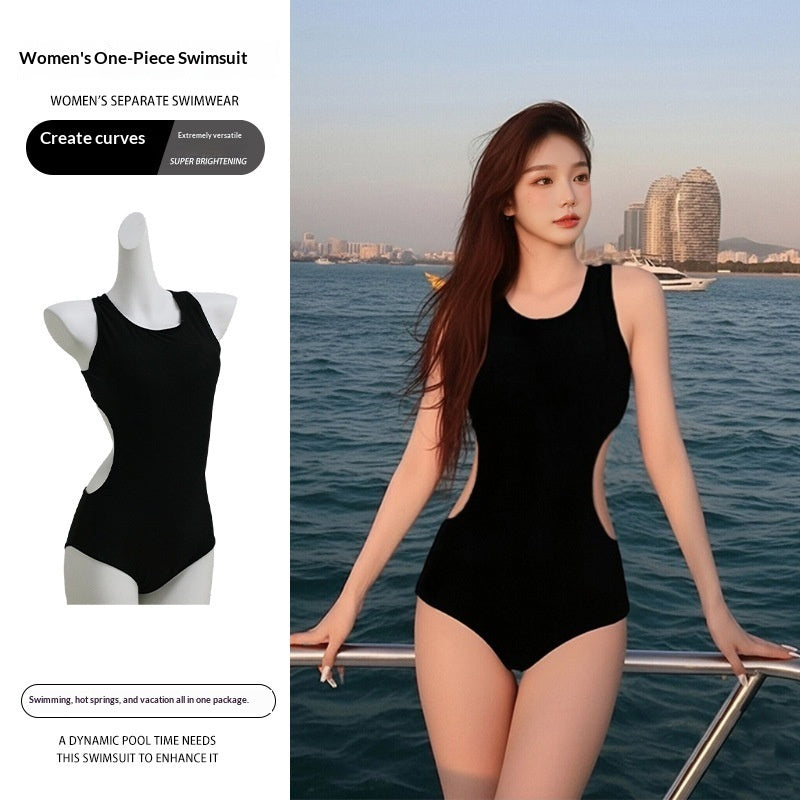 Illusion-of-thinness Pure-youthful-style Beach Resort And Hot Spring Swimsuit